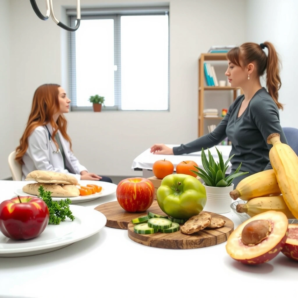 Healthcare consultation background